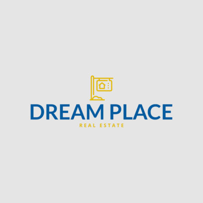 Logo Template for a Real Estate Business