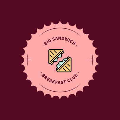 Logo Design Template for Breakfast Restaurants