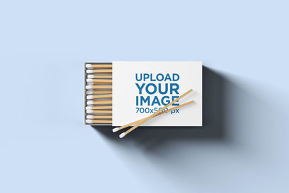 Customizable Matchbox Mockup 1638-el