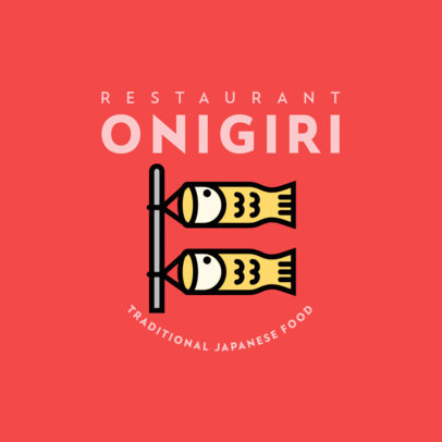 Japanese Food Restaurant Logo Maker