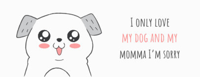 Mug Design Template Featuring Cartoon Animal Illustrations