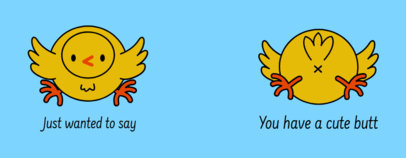 Funny Mug Design Maker Featuring a Flying Bird 2074h