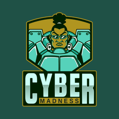 Apex Legends-Related Logo Maker with an Armored Character