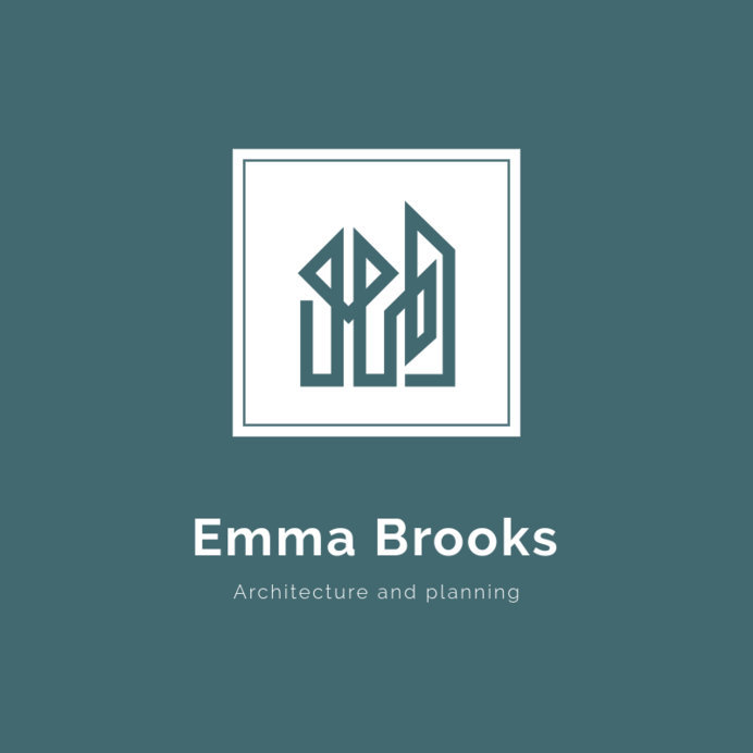 Elegant Logo Generator for Architects with Abstract Graphics
