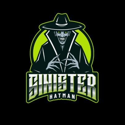 Gaming Logo Creator with a Sinister Character