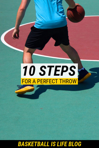 Basketball Pinterest Pin Maker for a Tips Post 2085e