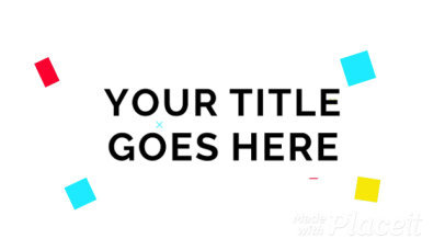 Intro Maker with Squared Transitions