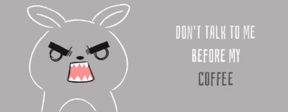 Funny Mug Design Maker with a Mad Rabbit Graphic 2075j