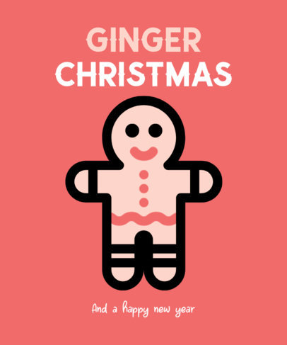 T-Shirt Design Maker Featuring Christmas Graphics