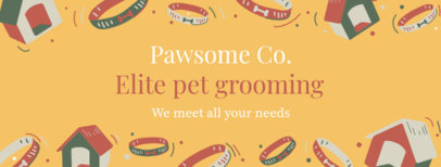 Facebook Cover Generator for a Pet Grooming Page