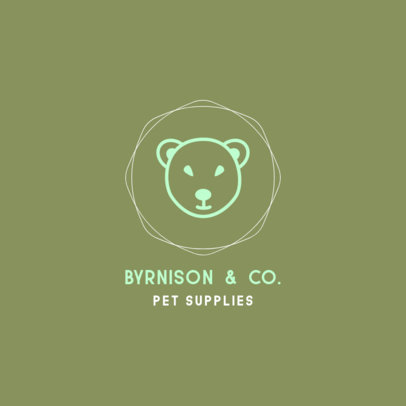 Logo Template for a Pet Supplies Store 