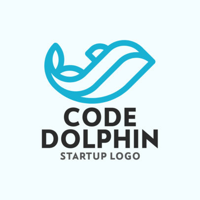 Minimal Startup Logo Maker Featuring Animal Silhouettes 