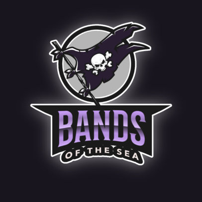 Gaming Logo Creator with a Pirate Flag Graphic