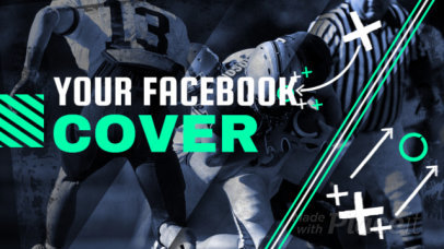 Facebook Cover Template for a Football Page