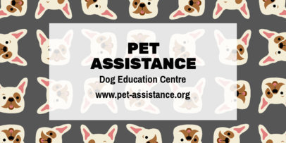 Pet Education Center Twitter Header Template 2121c