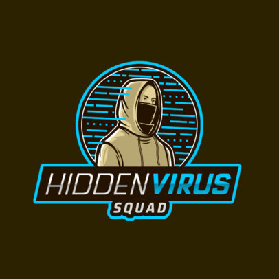 Hacker-Inspired Logo Maker for a Gaming Squad 2815k