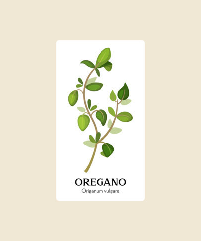 T-Shirt Design Maker Featuring Herbs Illustrations 206-el1