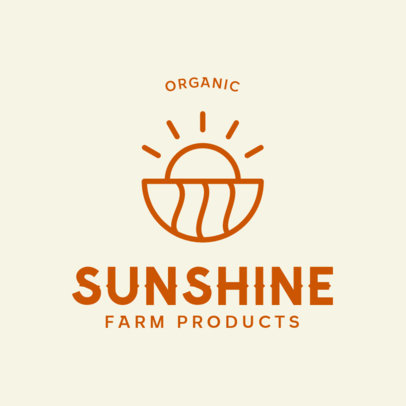 Logo Template for a Farm Products Company