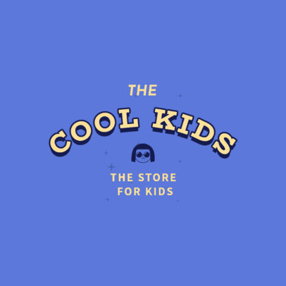 Cool Logo Generator for a Kids Clothing Store 