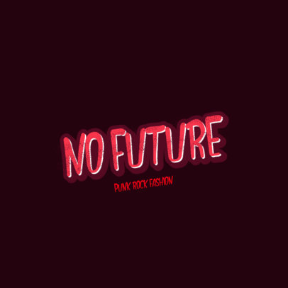 Streetwear Logo Creator with a Punk-Rock Style 2752j-2837