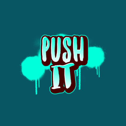 Logo Creator for an Urban Brand with a Graffiti Font 