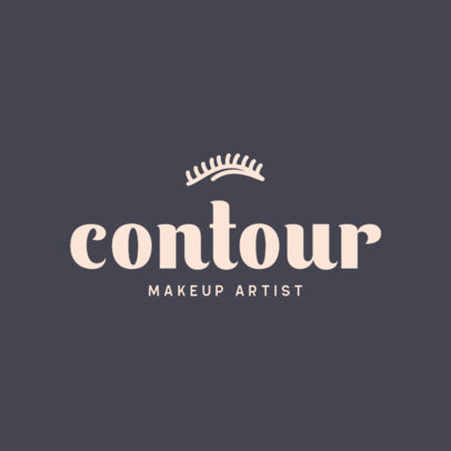 Simple Logo Maker for a Makeup Artist 