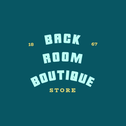Boutique Store Logo Maker with a Minimalistic Style