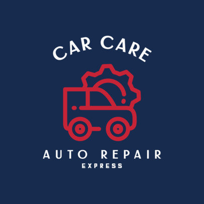 Simple Logo Template for Automotive Professionals