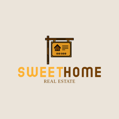 Logo Template for a Real Estate Agency