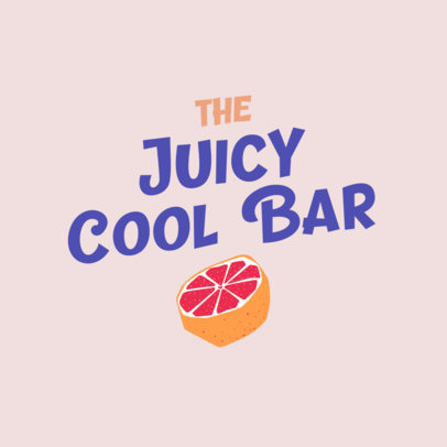 Superfoods Logo Template Featuring Fruit Graphics