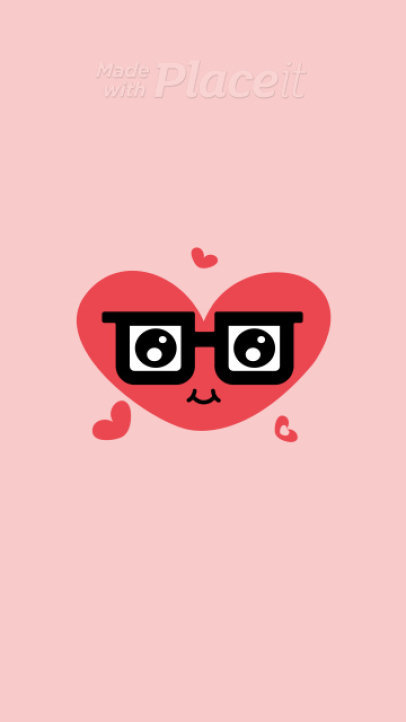 Valentine's Day Instagram Story Video Maker Featuring Cute Animations 