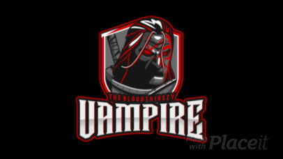 Animated Horror Gamer Logo Maker