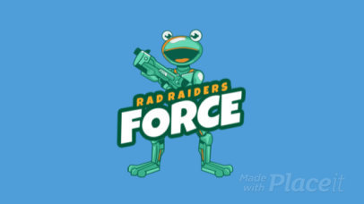 Animated Battle Royale Game Logo Generator