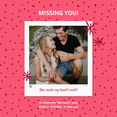 Facebook Post Creator for a Valentine's Day Post