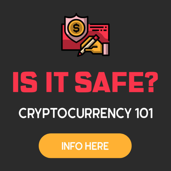 Online Banner Template for Cryptocurrency Information