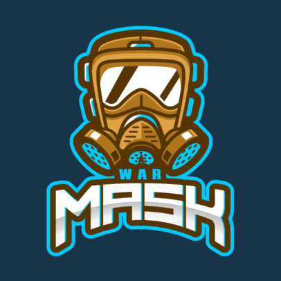Rainbow Six Siege-Inspired Logo Maker Featuring an Illustrated Toxic Mask 2663p-2861