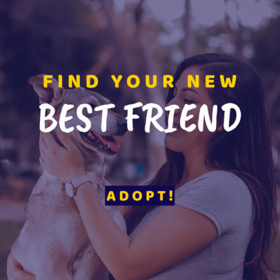 Banner Template for a Rescued Pet Association 2152c