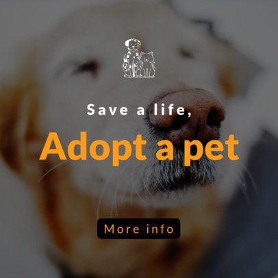 Pets-Themed Banner Generator with Dog Graphics 2152d