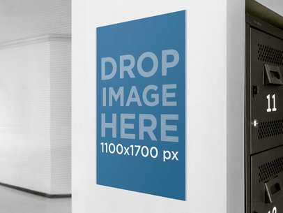 Tabloid Frame Office Hallway 1608