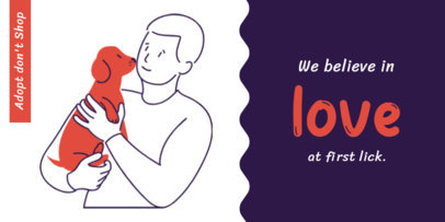 Twitter Cover Template for Pet Enthusiasts 2149b