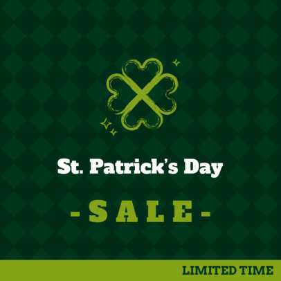 Facebook Post Maker for a Saint Patrick's Day Offer