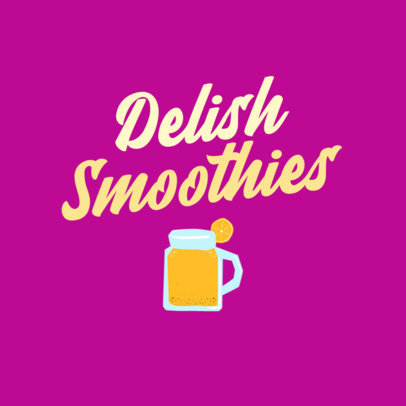 Superfoods Logo Template for a Smoothies Bar