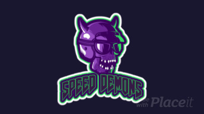 Animated Logo Maker for a Bold Racers Gaming Team 1745a