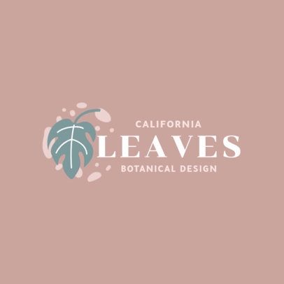 Logo Maker for a Botanical Design Store