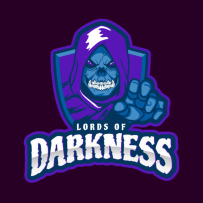 Creepy Logo Template for a Gaming Team