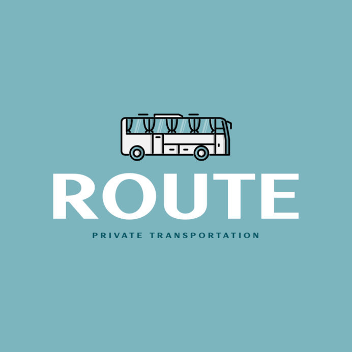 Placeit - Logo Creator for a Bus Rental Business