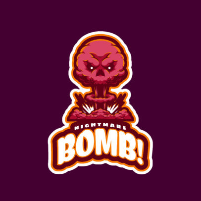 Logo Generator with a Cool  Explosion Graphic