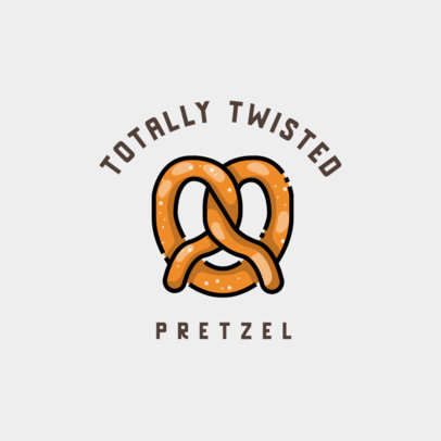 Bakery Logo Maker with a Pretzel Graphic