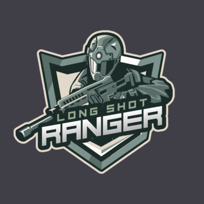 Gaming Logo Maker with an Illustrated Character Inspired by Free Fire