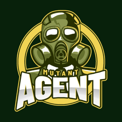 Gaming Logo Creator Featuring a Mutant Agent 2651i-2893